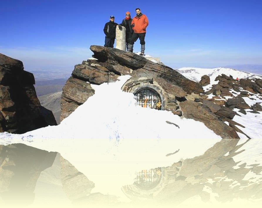 Veleta, una de las cimas más altas de las montañas de Sierra Nevada